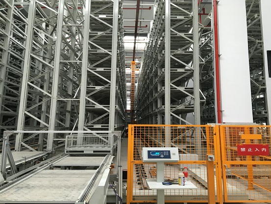 信阳地铁自动化立体库货架案例